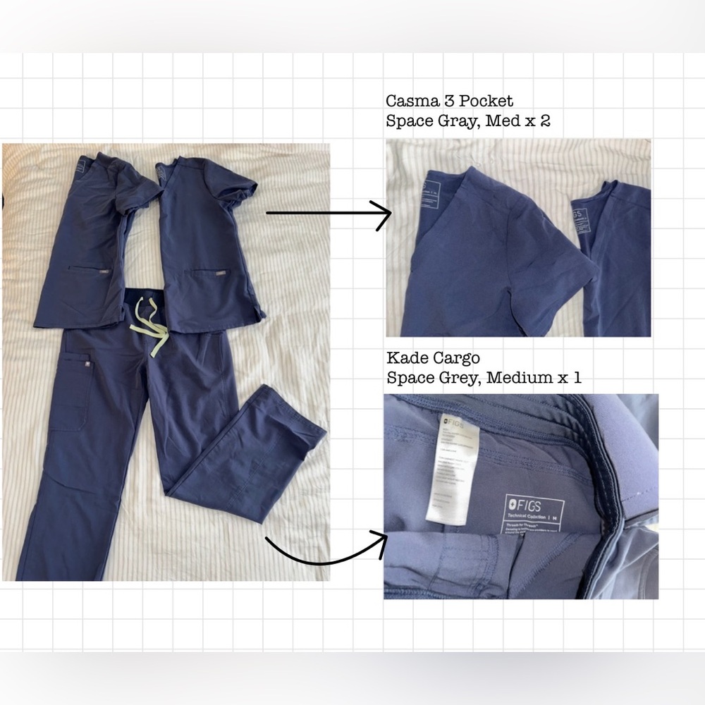 Space Navy Casma Three Pocket FIGS top